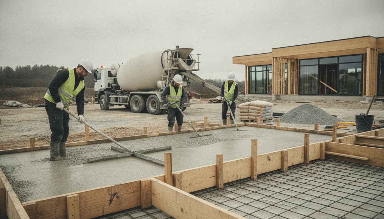 Comment couler du béton ? De la préparation au durcissement
