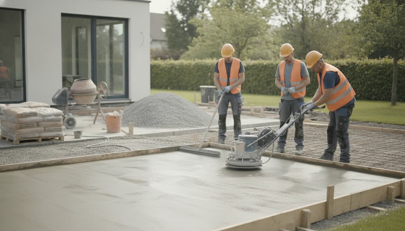 Comment engager un entrepreneur pour des travaux de béton extérieur ?