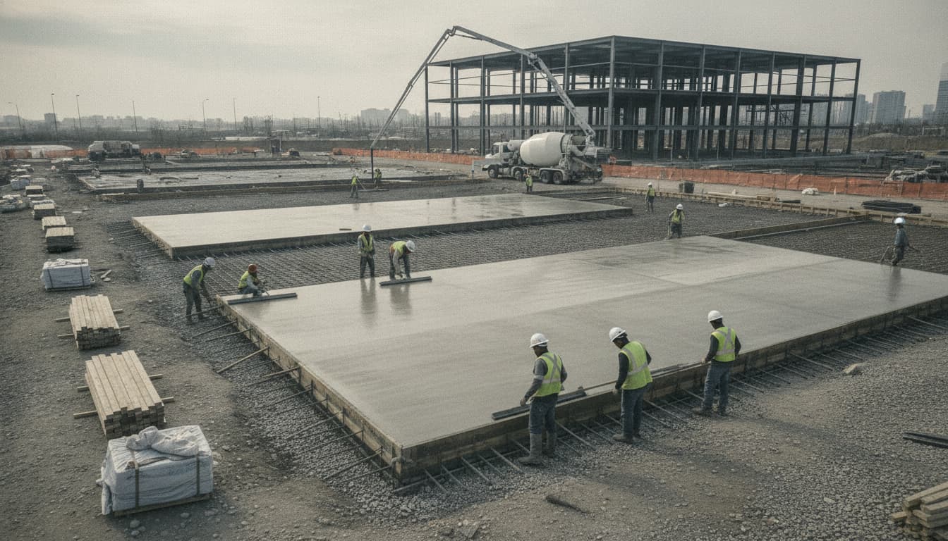 Construction de dalles de béton - Construire des dalles de haute qualité