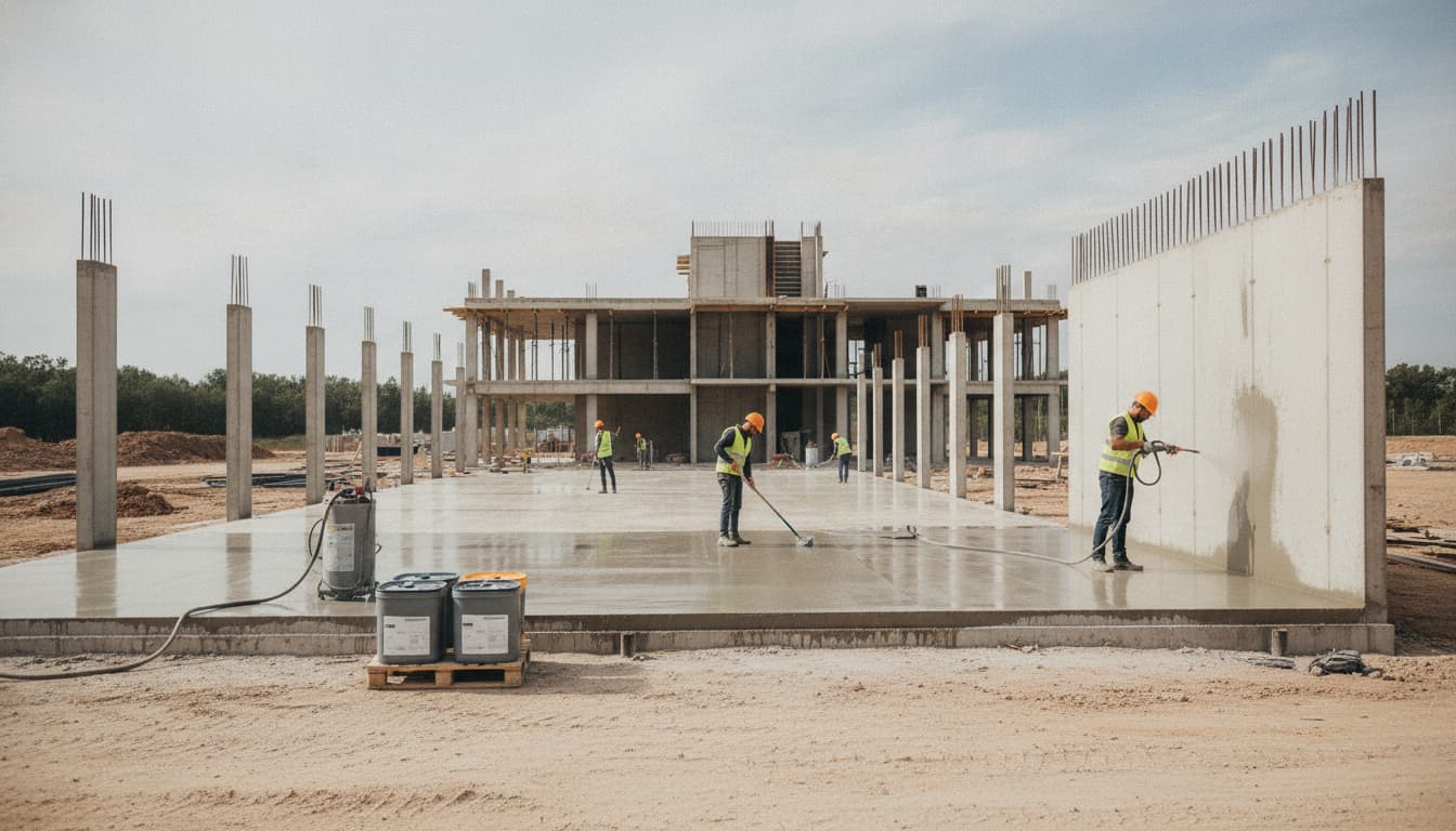Éviter les problèmes liés à l’humidité avec les produits d’étanchéité pour béton