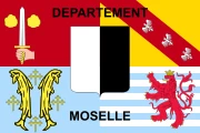 Drapeau du département Moselle