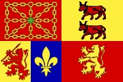 Drapeau du département Pyrénées-Atlantiques