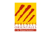 Drapeau du département Pyrénées-Orientales