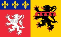 Drapeau du département Rhône
